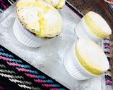 A picture of step 17 of Passion fruit & Banana Souffle.