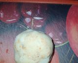 A picture of step 8 of Potato Lotus Balls.