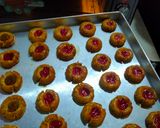 Foto langkah ke 7 dari resep Thumbprint Cookies milky.