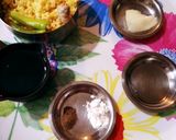 A picture of step 1 of Spring Moong dal Cheela.