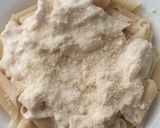 Foto del paso 5 de la receta: Pasta con pollo en salsa blanca