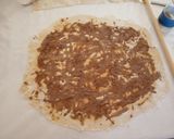 A picture of step 2 of Tahini Rolls.