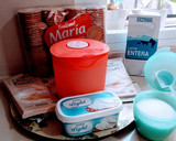 Foto del paso 1 de la receta: Tarta de galletas y chocolate blanco Tupperware