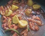 A picture of step 5 of Vegetable Biryani.