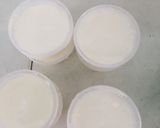 Hình bước làm 2 của món Panna cotta xoài