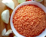 Zupa z czerwonej soczewicy🍲 krok przepisu 1 zdjęcie
