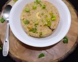A picture of step 5 of Veggie daliya upma.