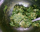 A picture of step 1 of Healthy Spinach Kababs.