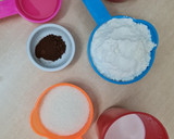 Foto del paso 1 de la receta: Galletas de chocolate fáciles, económicas y sin balanza de Vale y Vane ♥