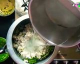 A picture of step 1 of Punjabi Pind (Village) Style ~ Sarson ka saag aur Makki ki Roti.