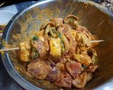 पनीर टिक्का - स्टार्टर (Paneer Tikka Recipe In Marathi) रेसिपी स्टेप 3 फोटो 