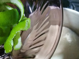 Panna Cotta con Coulis de Durazno