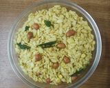 A picture of step 3 of Quick roasted poha chivda.