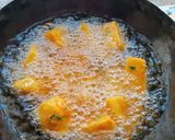 A picture of step 3 of Vyazi Karai (Fry Potato Mombasa Style).
