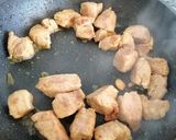 Foto del paso 4 de la receta: Curry de solomillo de cerdo con tirabeques