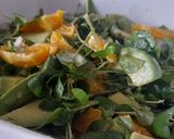 Foto del paso 2 de la receta: Ensalada de berros, naranja y palta