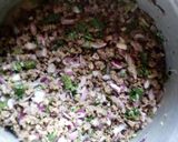 A picture of step 2 of Mince meat samosa.