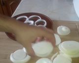 Foto del paso 2 de la receta Aros de cebolla con salsa de miel y mostaza