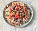 Foto langkah ke 5 dari resep Tumis Toge Ikan Asin.