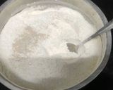 A picture of step 1 of Ribbon pakoda.
