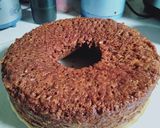 Foto langkah ke 4 dari resep Bolu Karamel Sarang Semut Simple Anti Gagal.