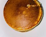 Foto langkah ke 3 dari resep Pancake Creamy Matcha.