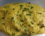 A picture of step 3 of Millet methi vada.