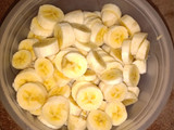 Helado de banana casero cremoso