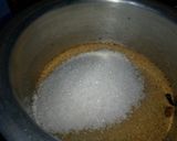 A picture of step 4 of Suji ka Halwa.