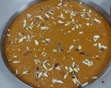 A picture of step 6 of Mohanthal (Traditional Indian Fudge).