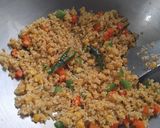 A picture of step 1 of Daliya / Broken Wheat Upma.
