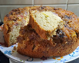 Foto del paso 4 de la receta: Budín húmedo de uvas y kiwis sin manteca