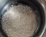 A picture of step 1 of Whole ragi khichdi.