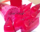 Foto langkah ke 5 dari resep Agar-agar buah naga.