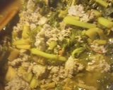 A picture of step 5 of Turnip and Greens.
