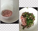 Hình bước làm 2 của món Trứng hấp thịt nấm
