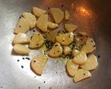 A picture of step 4 of Lentil Fritters in Ridge Gourd Curry.