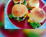 A picture of step 7 of Beef burger.