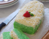 Foto langkah ke 6 dari resep Brownies Kukus Pandan 2 telur.