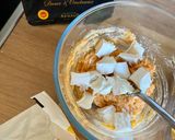 Une image de l'étape 4 de Patate douce rôtie au four, farcie au chèvre et comté.