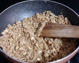 A picture of step 2 of Puffed Amaranth Paag.