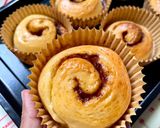 Foto langkah ke 7 dari resep Cinnamon Rolls dengan Margarin (Tanpa Ulen dan Telur).