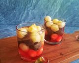 Foto langkah ke 3 dari resep Es Melon Agar Agar.