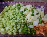 A picture of step 1 of Yummy vegetable raita.