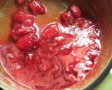 Foto del paso 7 de la receta: Gelatina sabor a coco con una salsa de fresa