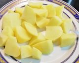 Foto del paso 1 de la receta: Hervido de Judías verdes, Zanahoria y Patatas con Papada ibérica