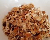 A picture of step 2 of My Musili with Fruit Coconut Clusters seeded Breakfast. 🙄.