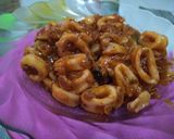 Foto langkah ke 4 dari resep Tumis Cumi bumbu bolognese.