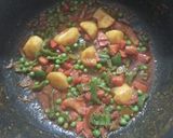 A picture of step 7 of Vegetable Biryani.