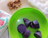 Foto langkah ke 1 dari resep Klepon ubi ungu.
